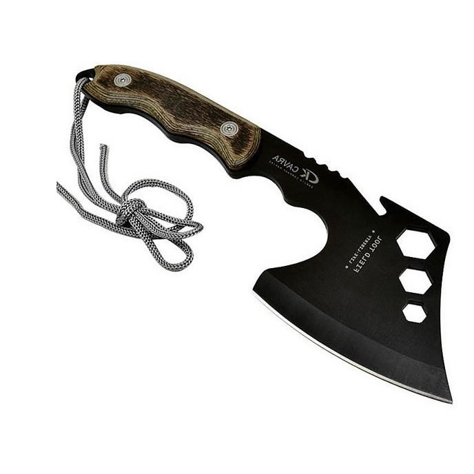 Stainless Steel Hatchet Hex Wrench Wood Handle Sheath